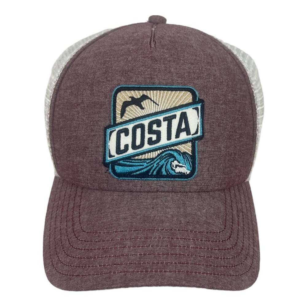 Costa Del Mar Trucker Hat Cap Snap Back
